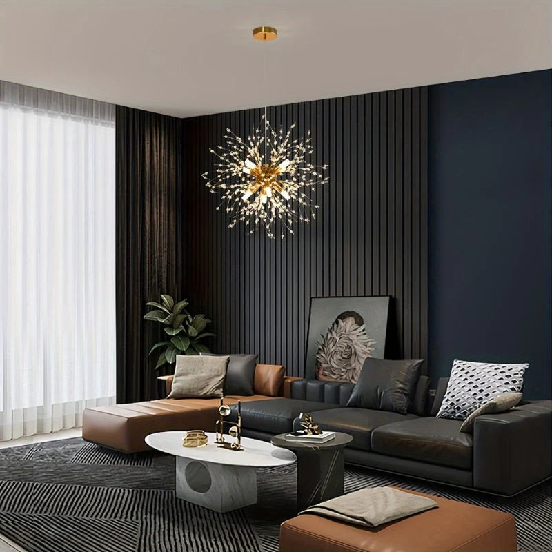 Candelabru din Cristal Suspendat – Eleganță și Strălucire Timeless