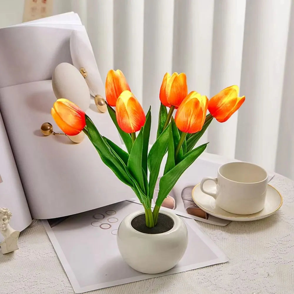Dekorative Tulpenlampe – Warmes und Raffiniertes Ambiente