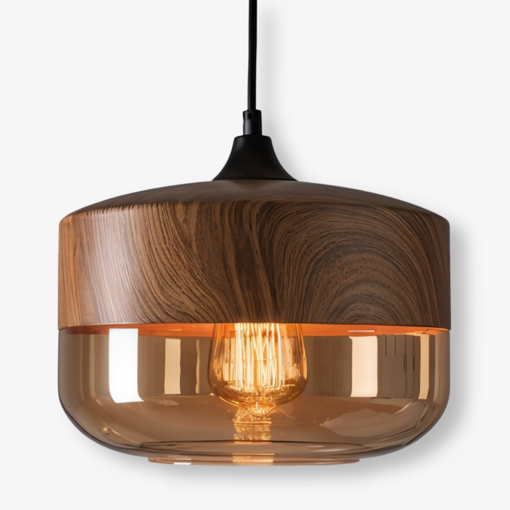 Retro Glass Loft Pendant - iluminat trendy și atmosferă unică