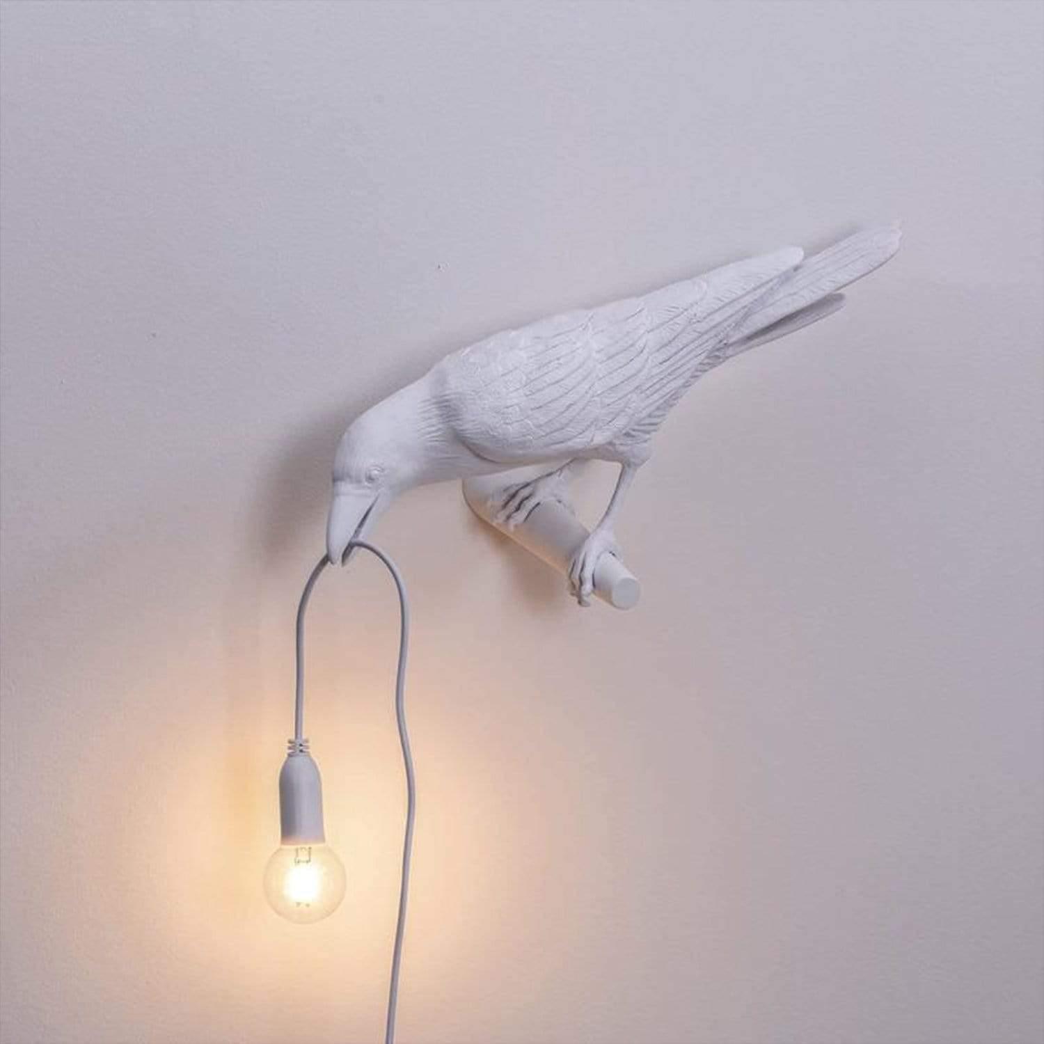 Lampe Décorative — Corbeau Pour Ambiance Mystérieuse