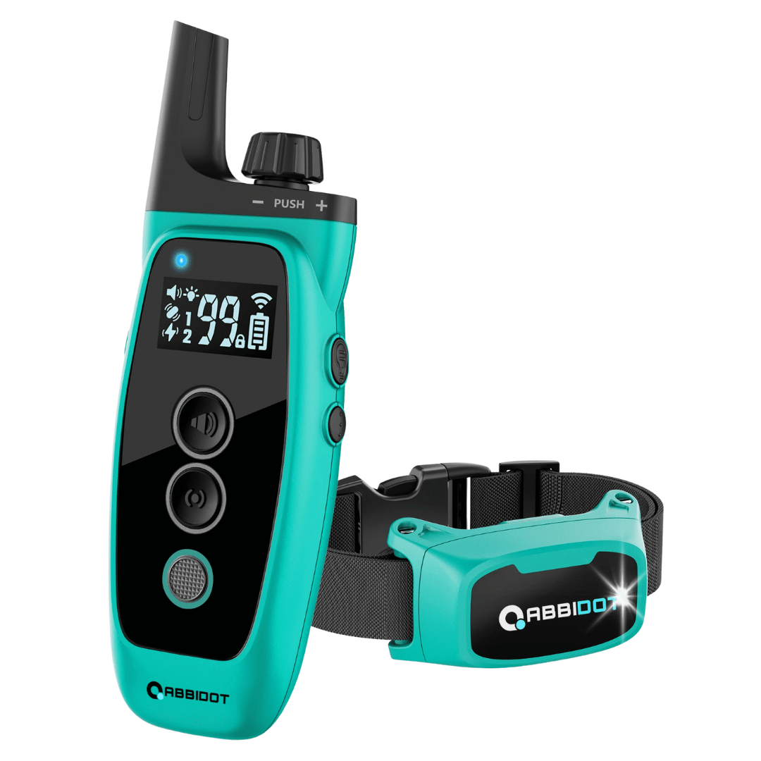 犬用しつけ用カラー – LEDリモコンと1000mの範囲