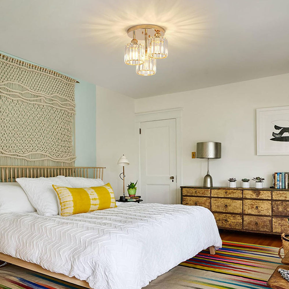 Semi-eingelassene Deckenleuchte – Moderne Eleganz und raffinierter Glanz