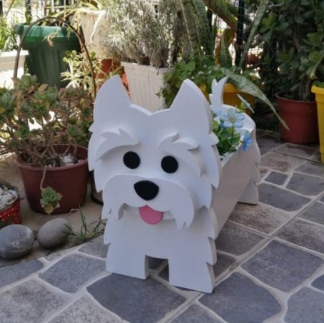 Alkuperäinen Kukkapurkki — Koiran Muotoinen