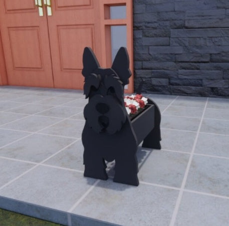 Alkuperäinen Kukkapurkki — Koiran Muotoinen