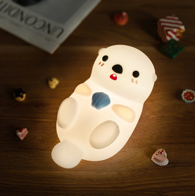 Veilleuse LED – Otarie Mignonne En Silicone Doux