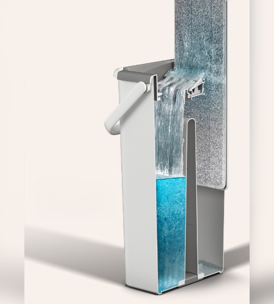 Magic Mop With Bucket — Easy And Quick Cleaning