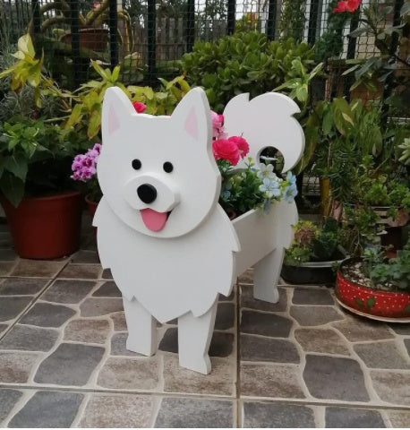 Alkuperäinen Kukkapurkki — Koiran Muotoinen