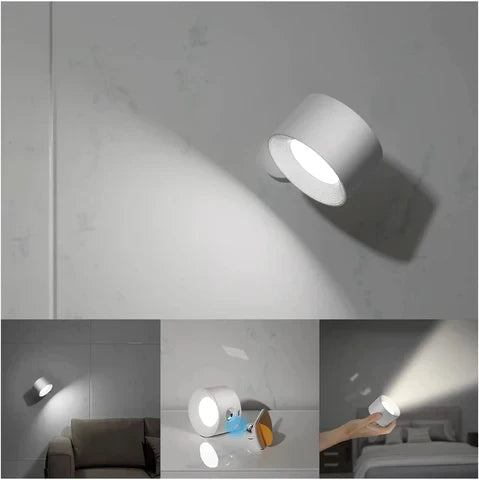 Nabíjacia nástenná lampa – Svetlo, kde ho potrebujete