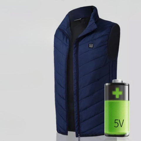 Vestă de încălzire unisex - temperatură reglabilă și stil modern