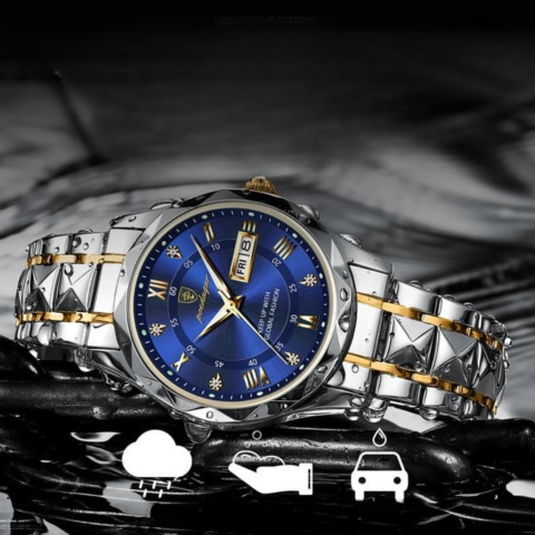 Gildas | Montre Homme Étanche De Luxe — Fonction Lumineuse & Style Intemporel