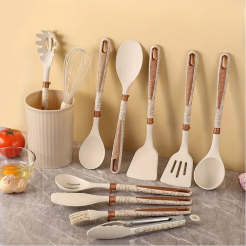 Set de vase de gătit din silicon - Rezistență, flexibilitate și design modern