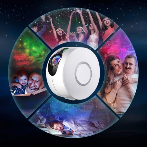 Antares Professional Galaxy Projector - opslugende belysning og spektakulære effekter