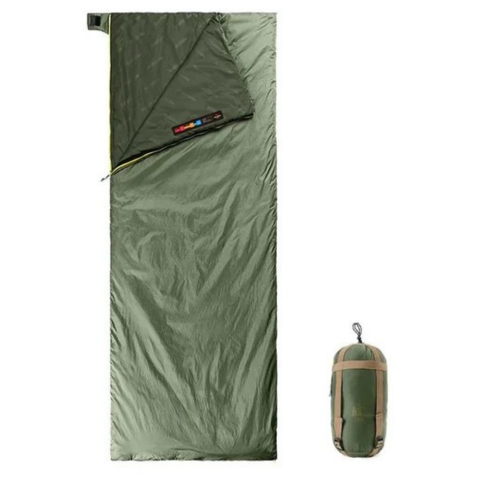 Kompakti makuupussi - Käytännöllinen muotoilu ja helppo varastointi