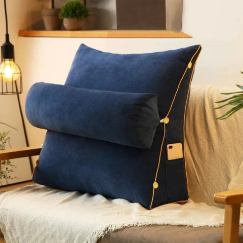 Cojín De Soporte Dorsal – Forma En Cuña Para Una Postura Ideal