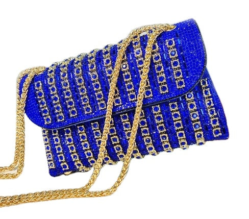Ida | Bolso de Noche Adornado con Strass — Elegancia Brillante para Sus Salidas