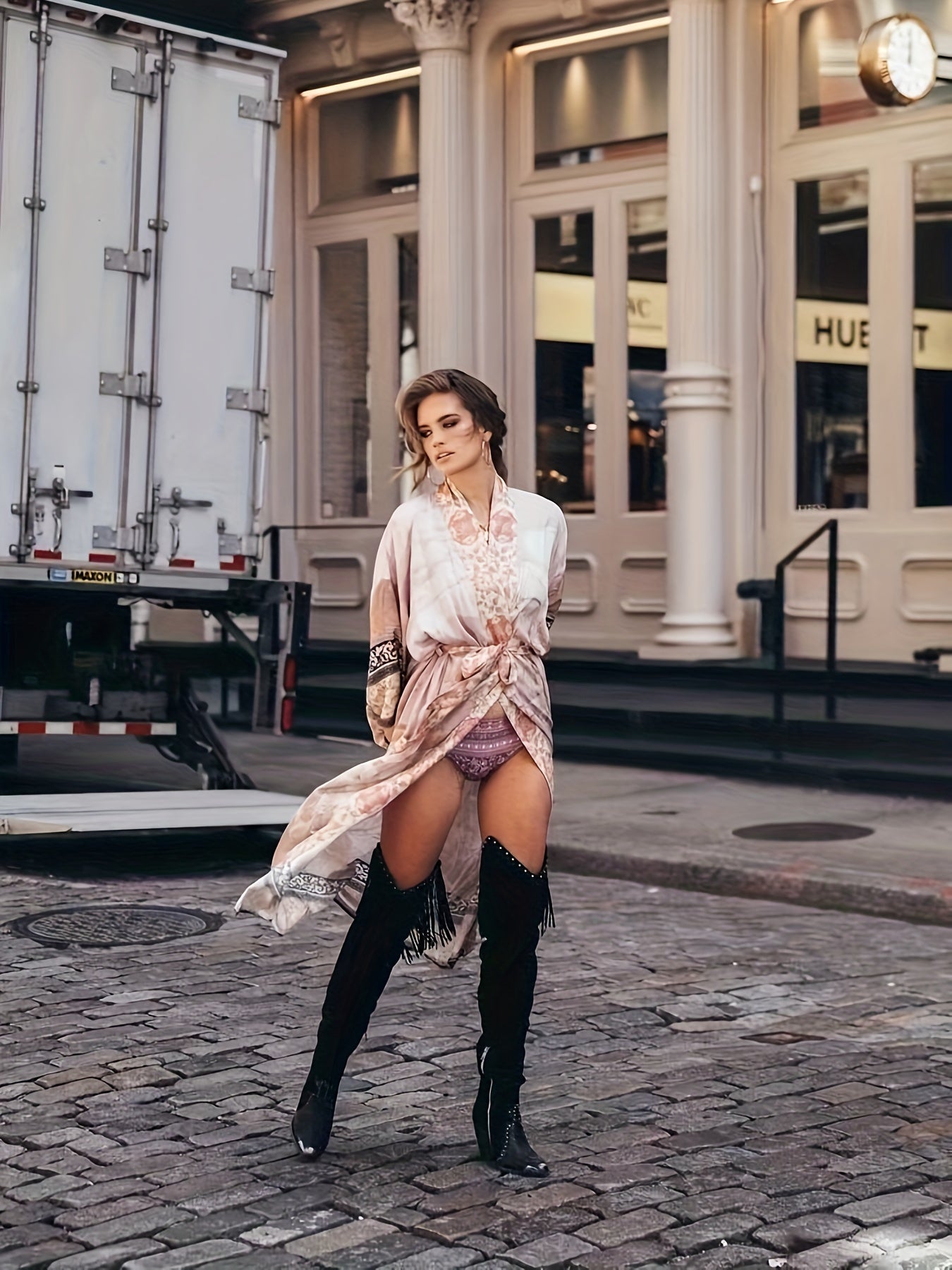 Leïla | Κιμόνο Γυναικείο – Έμπνευση Μποέμ