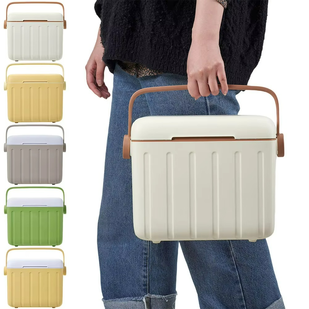 Przenośna Izolowana Lodówka Retro – Elegancja i Wydajność