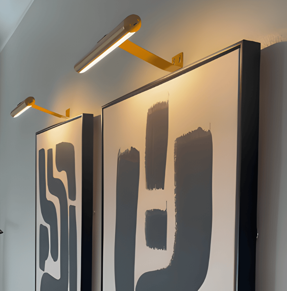 Lampă de perete cu LED reîncărcabilă USB fără fir - rotație completă și reîncărcare convenabilă