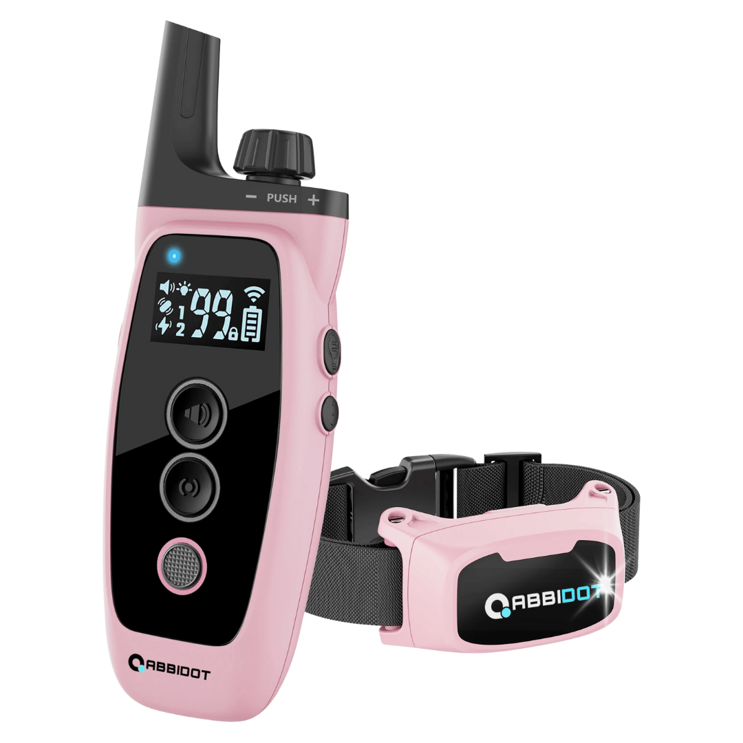 犬用しつけ用カラー – LEDリモコンと1000mの範囲
