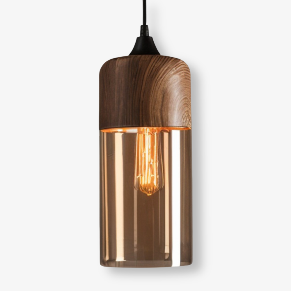 Retro Glass Loft Pendant - iluminat trendy și atmosferă unică