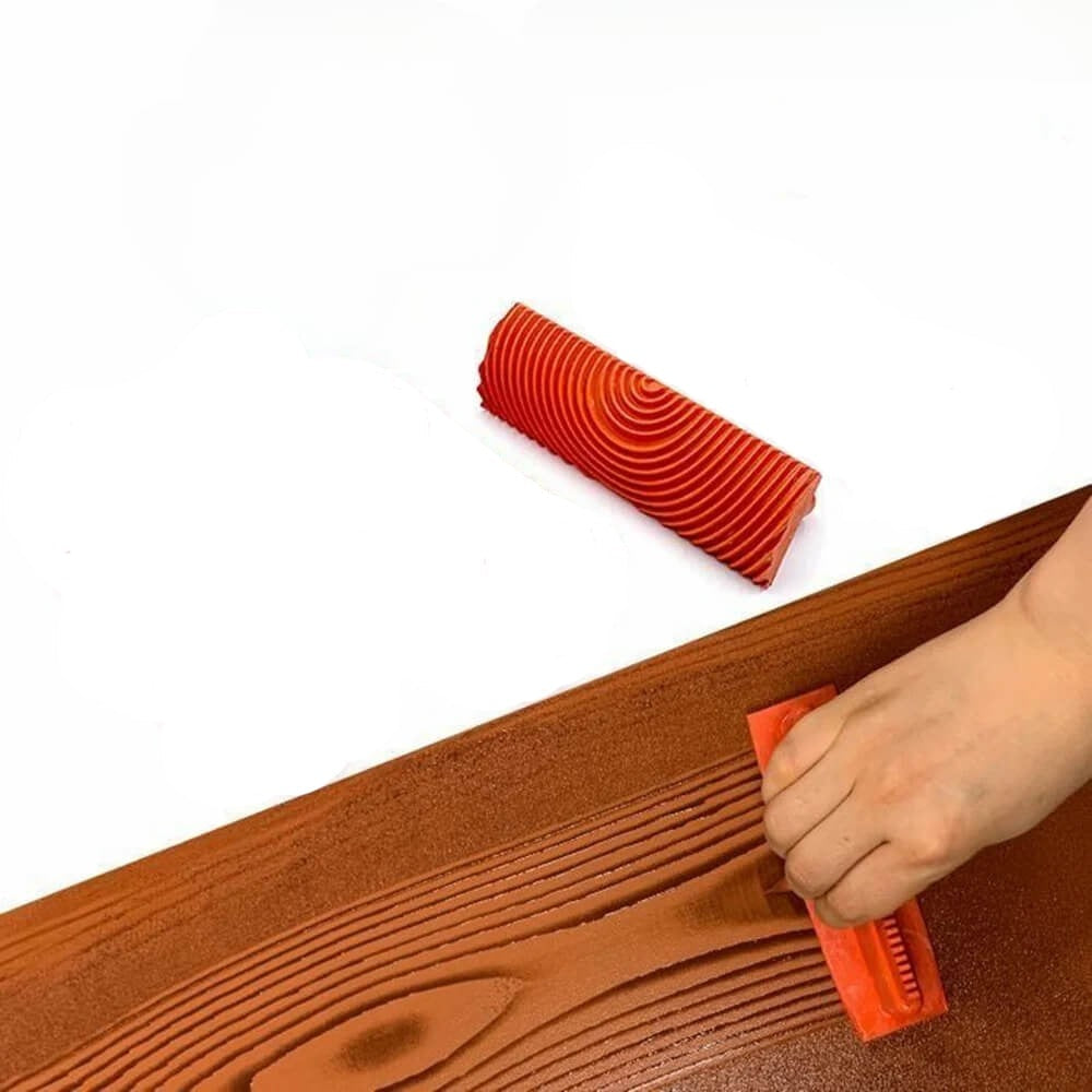 Holzfinish-Stempel – Realistische Darstellung und einfache Anwendung