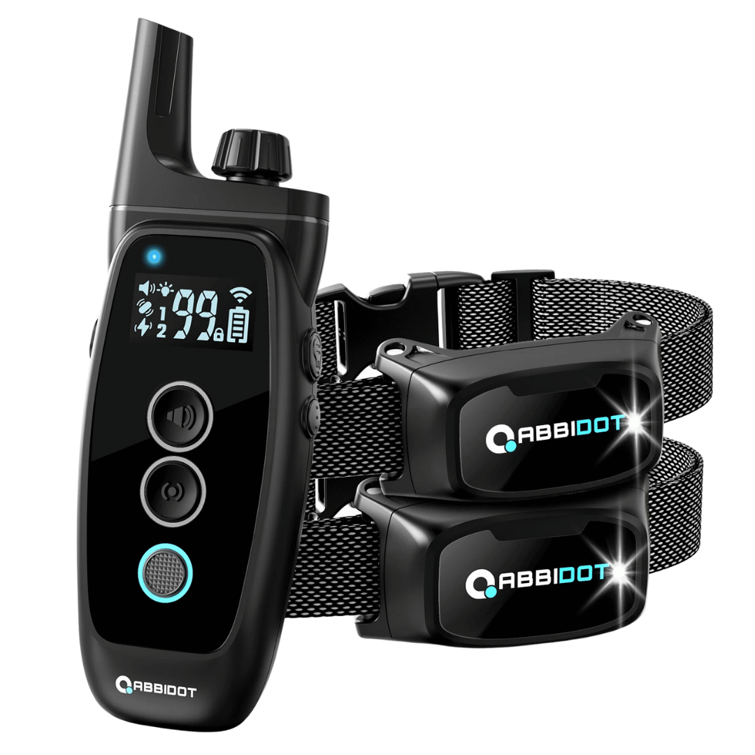 犬用しつけ用カラー – LEDリモコンと1000mの範囲