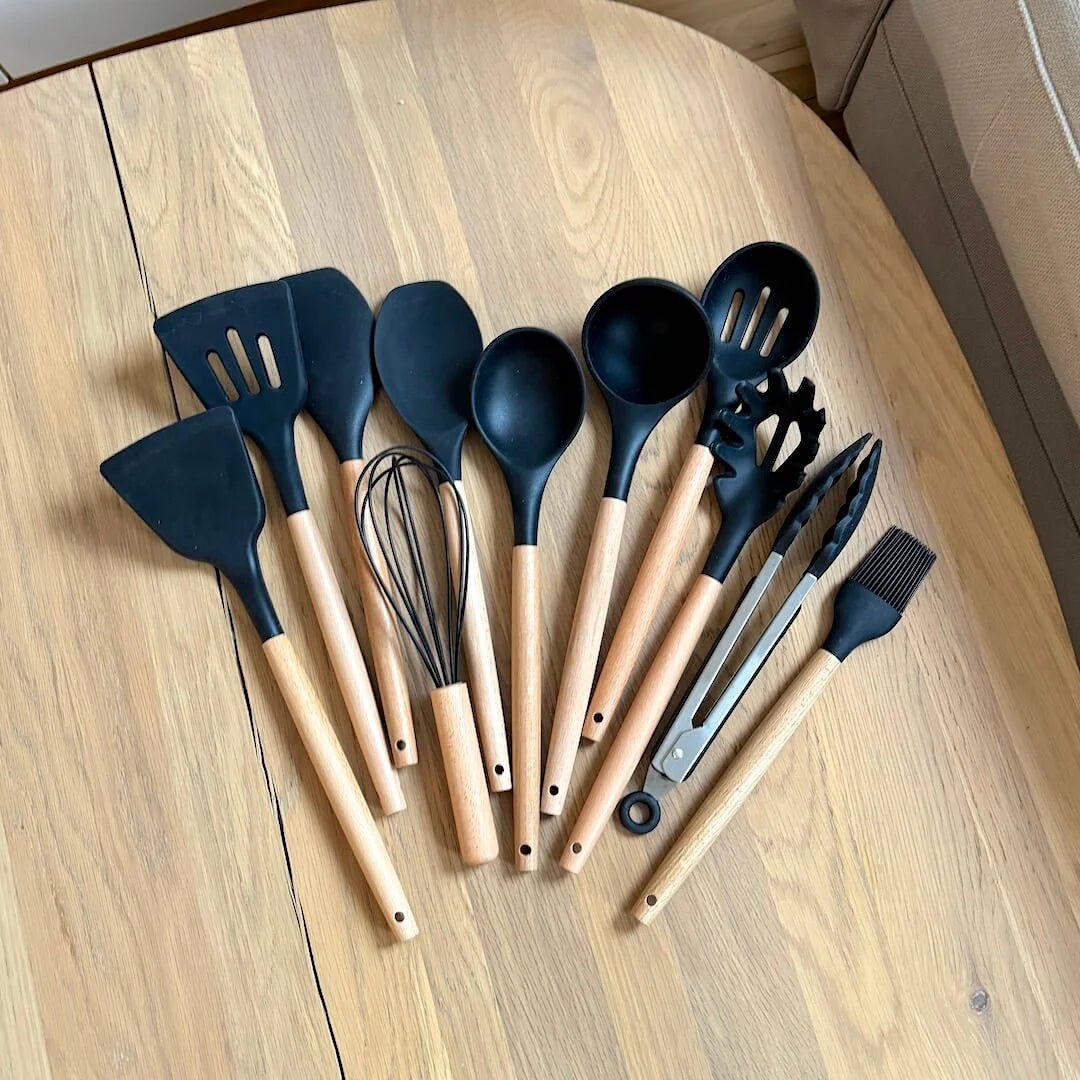 Conjunto De Utensílios De Cozinha – Prático E Durável