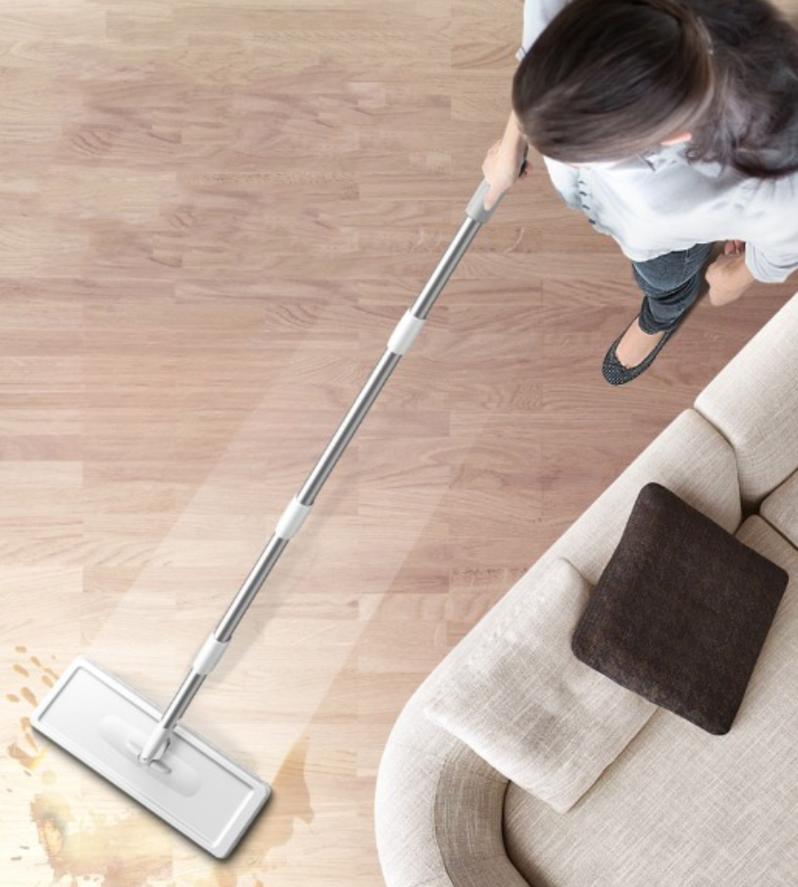 Magic Mop With Bucket — Easy And Quick Cleaning