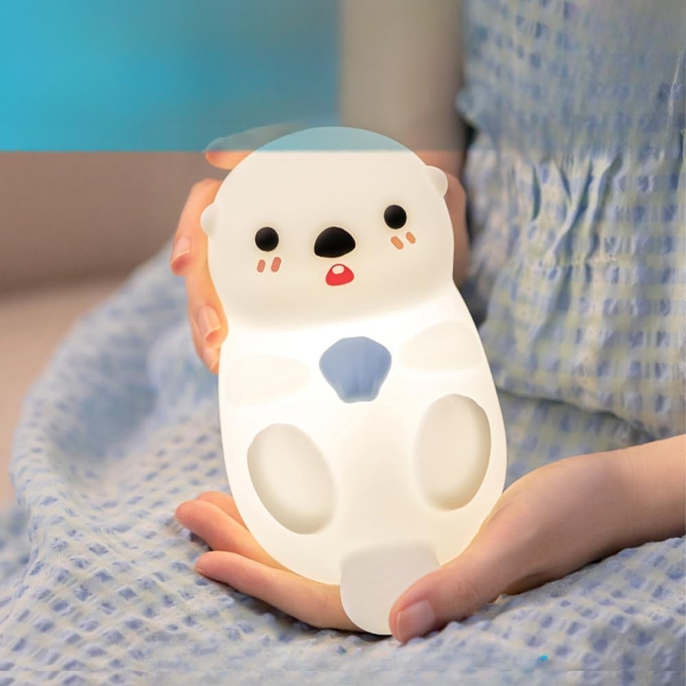 Veilleuse LED – Otarie Mignonne En Silicone Doux