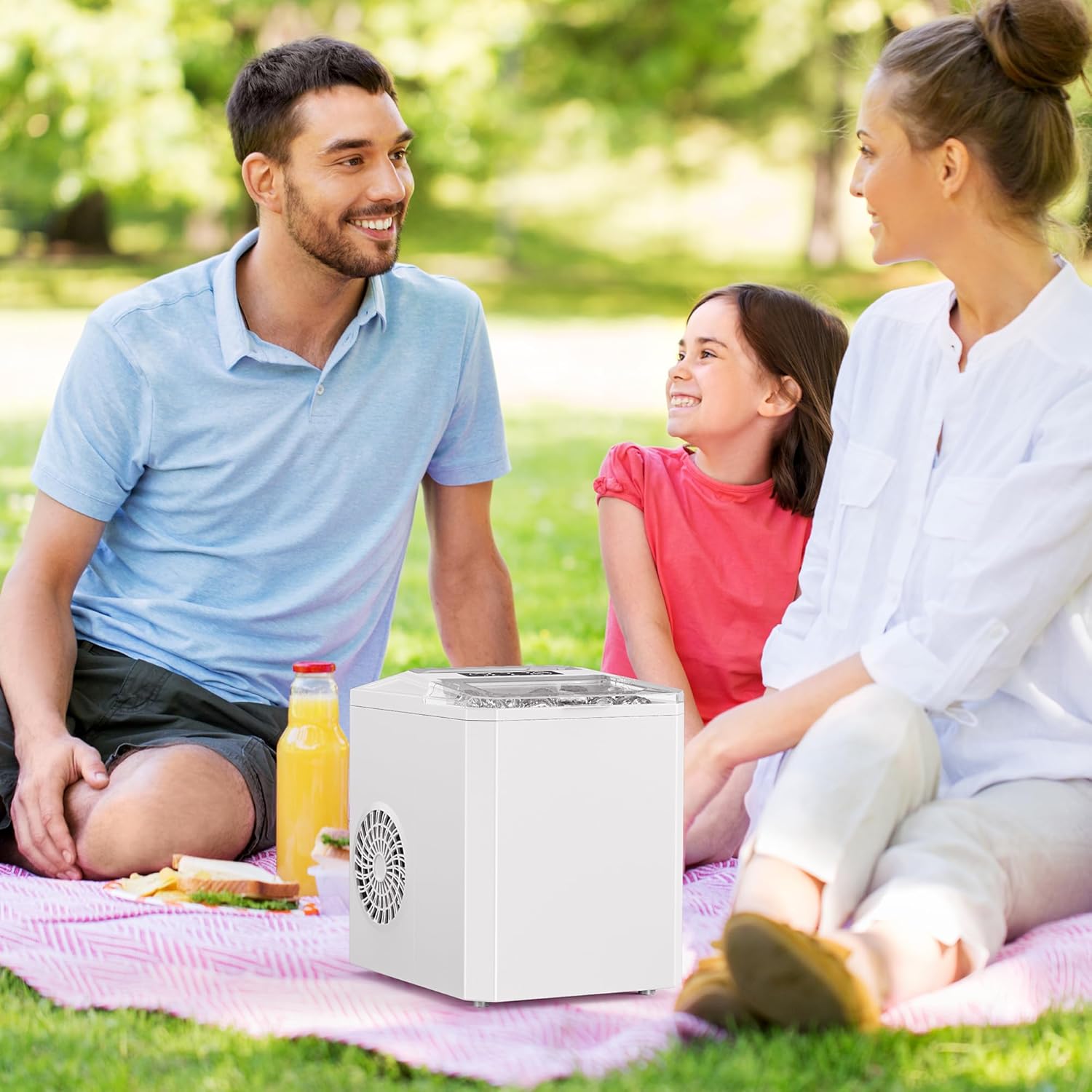 Hordozható Jégkészítő – Azonnali Frissesség Kézben