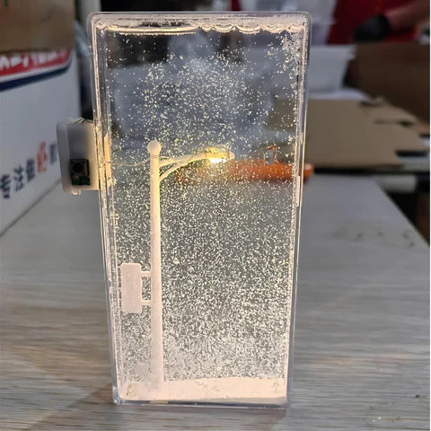 落下効果ランプ – 魔法のような明るい雰囲気