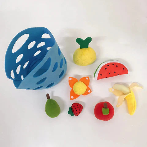 Coș de pâslă pentru copii - distracție și descoperire zilnică