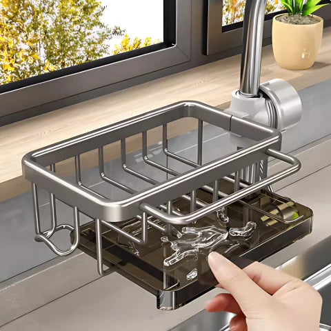 コンパクトスポンジホルダー – 賢い収納とスペースの節約