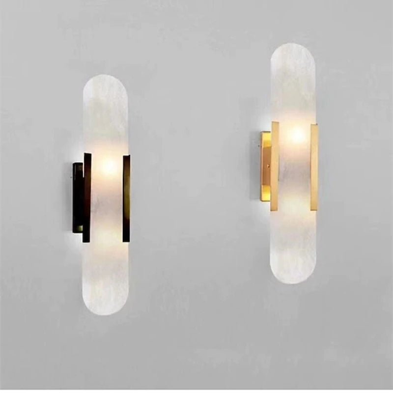 Svart og Gull LED Vegglampe – Moderne Eleganse og Stilig Design 