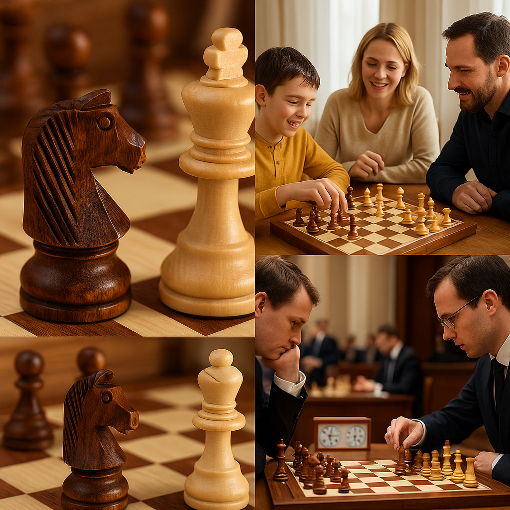 Klasyczna Gra w Szachy – Rzemiosło, Pielęgnacja i Wyróżniająca się Estetyka 