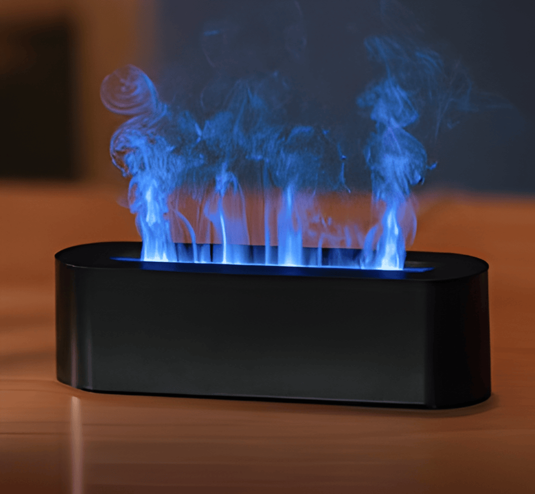 Dyfuzor aromatów USB z wielokolorowym oświetleniem LED - relaksująca atmosfera i lekka mgiełka