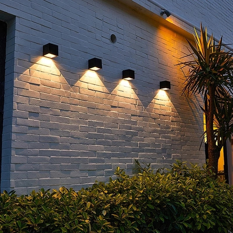 IP65 Wandlamp op zonne-energie voor buiten - Duurzame, milieuvriendelijke verlichting