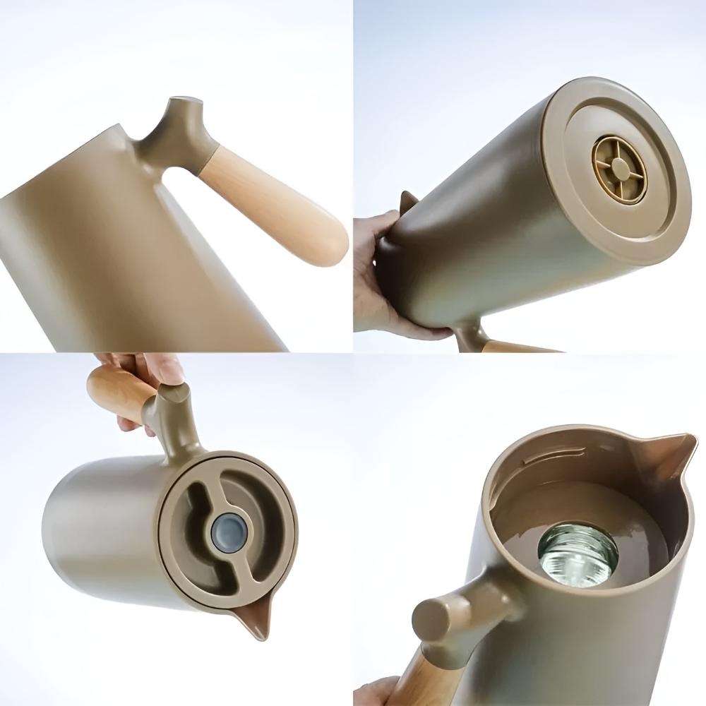 ハンドル付きサーマル・カラフェ - モダンなエレガンスと保温性能