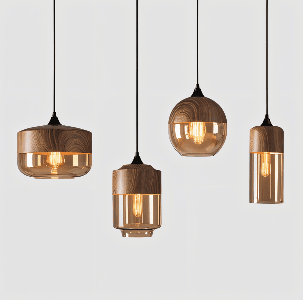 Retro Glass Loft Pendant - iluminat trendy și atmosferă unică