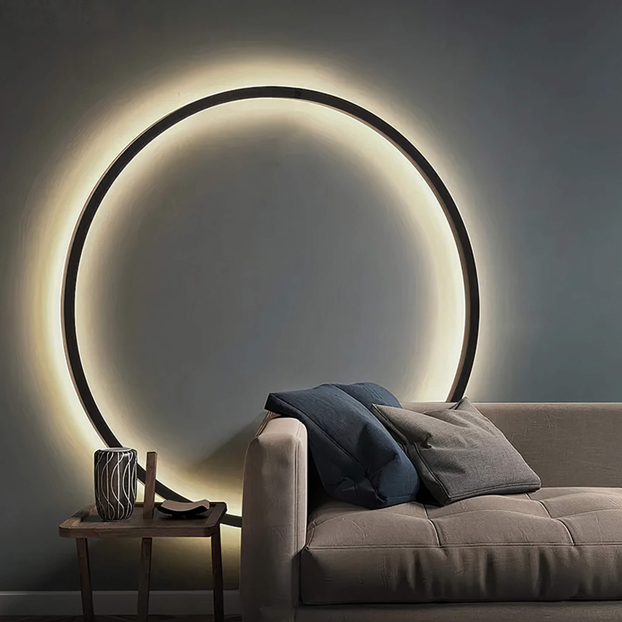 Wandlamp Halo – Elegantie en Moderniteit 