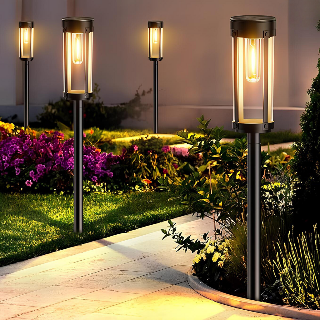 Lampa Solară de Grădină – Lumină Caldă și Ecologică 