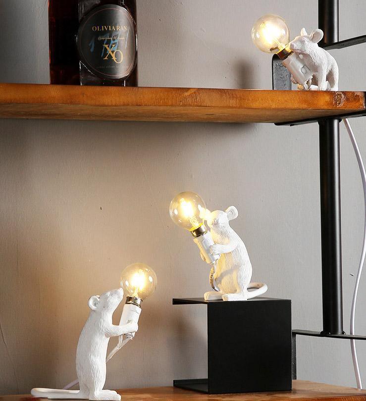 Skrivbordslampa Mus – Original dekoration och trendig belysning 