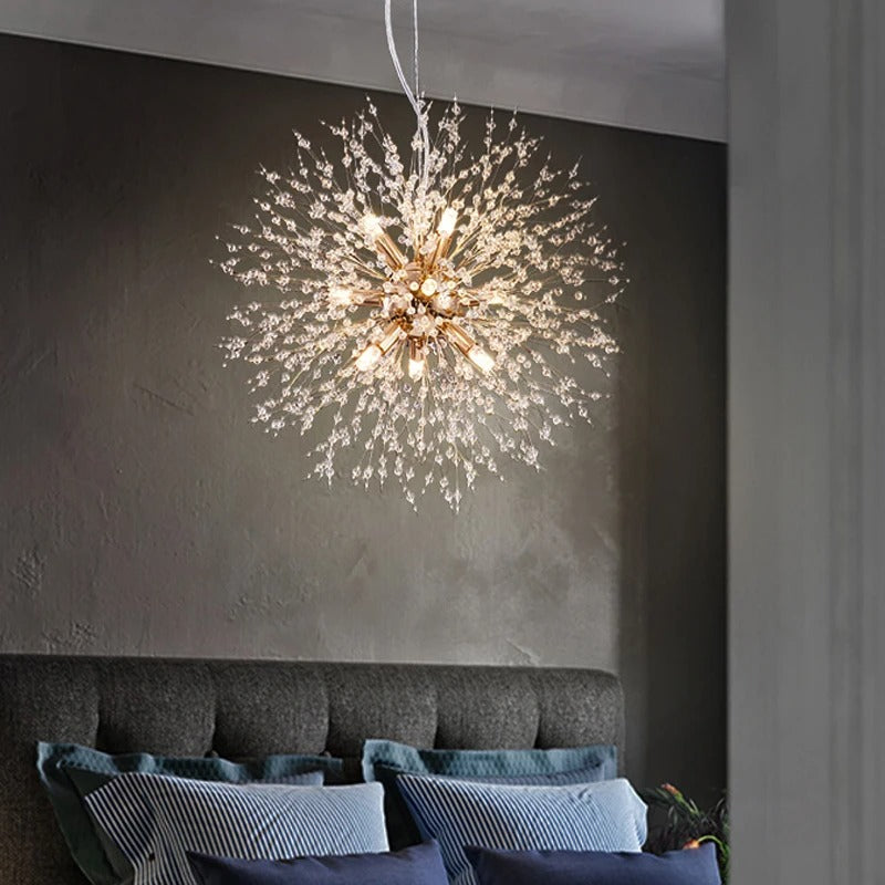 Lampadario in cristallo a sospensione – Eleganza e brillantezza senza tempo 