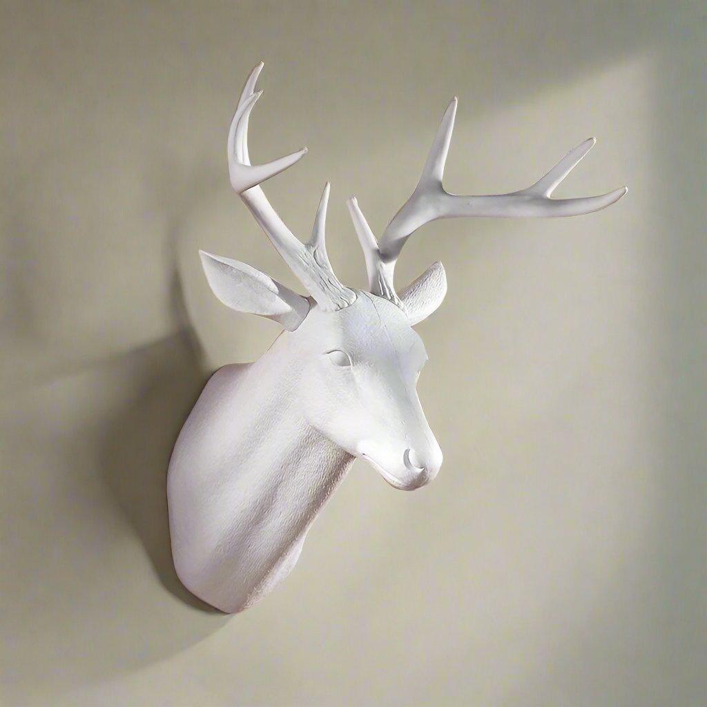 Τοίχος Γλυπτικής Ελάφι Ματ – Σύγχρονο Στυλ 