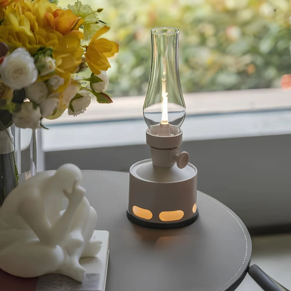 Retro LED-lanterne – Elegant dekorativ belysning 