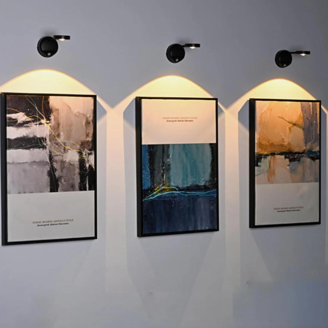 Praktisk Vegglampe – Bevegelsessensor og USB-lading 