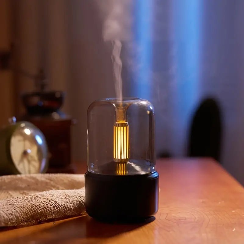 Aromadiffuser lampe — Beroligende flamme atmosfære 