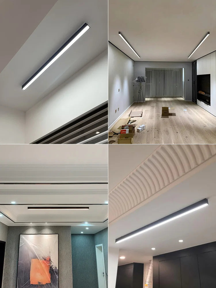 Minimalistické LED stropné svietidlo - škandinávsky dizajn 