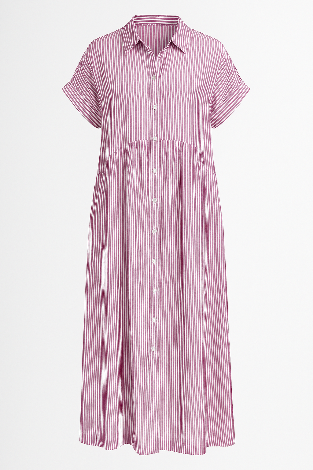 Midi Kjole Med Lommer – Elegant, Komfortabel Og Med Praktiske Lommer 