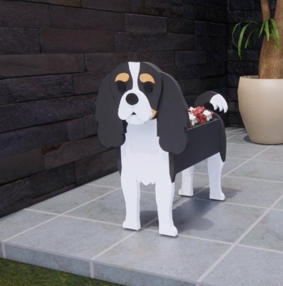 Alkuperäinen Kukkapurkki — Koiran Muotoinen 